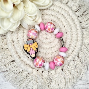 Cup Charm, Teacher Appreciation, Stanley Cup Accessories, Tumbler Handle Charm, BOGG Charm, Coquette Pencil, Gift for Her