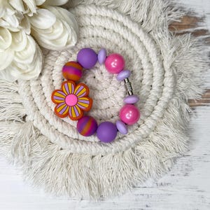 Stanley Cup Charm for Summer, Pink and Purple Flower Gifts for Women, Stanley Cup Accessories, Tumbler Handle Cup Charms, Gifts for Mom
