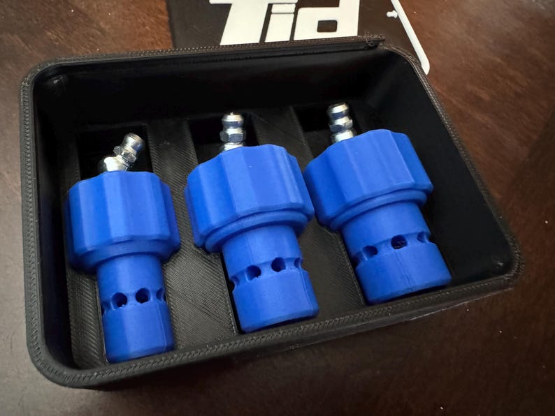 Dirt Bike Swingarm and linkage bearing grease tool set Bild 4