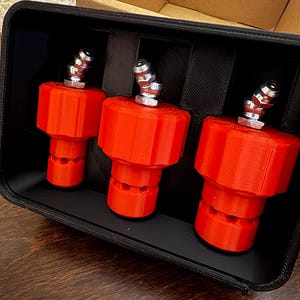 Dirt Bike Swingarm and linkage bearing grease tool set Bild 5