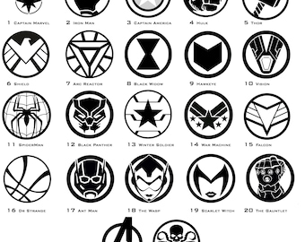 Natural Slate Superhero Coasters