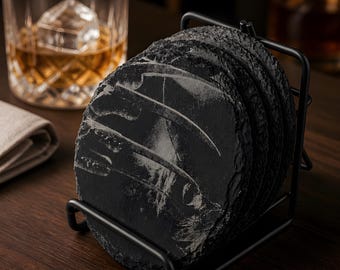 Slate Horror Coasters