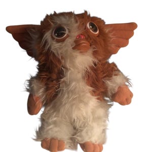 Vintage 1984 Gizmo Plush Doll 10” Hasbro Softie Gremlins Movie Collectable