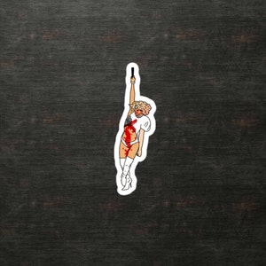 Lady Gaga Vinyl Sticker