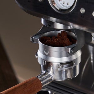54mm Espresso Dosing Funnel & Puck Screen Set: Breville Compatible