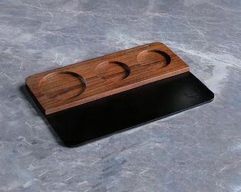 Tamping Mat for Counter 51mm 54mm 58mm Leather Tamper Station Espresso Machine Accessories Organizer