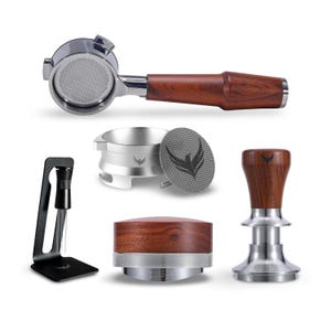 Juego de herramientas para espresso de 54 mm, de palisandro, compatible con Breville, regalo para amantes del café