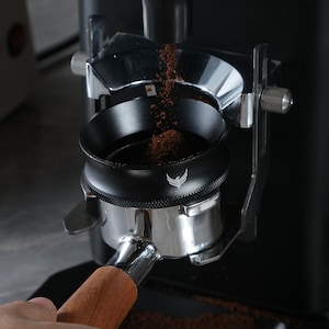 54mm Magnetic Espresso Dosing Funnel and Puck Screen Set - Compatible with Breville Espresso Machines