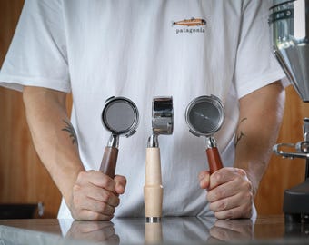 58mm Bottomless Portafilter for Gaggia Double Shot Filter Basket Included