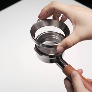 Espresso Dosing Funnel and Puck Screen Set: 51mm 54mm 58mm Portafilter