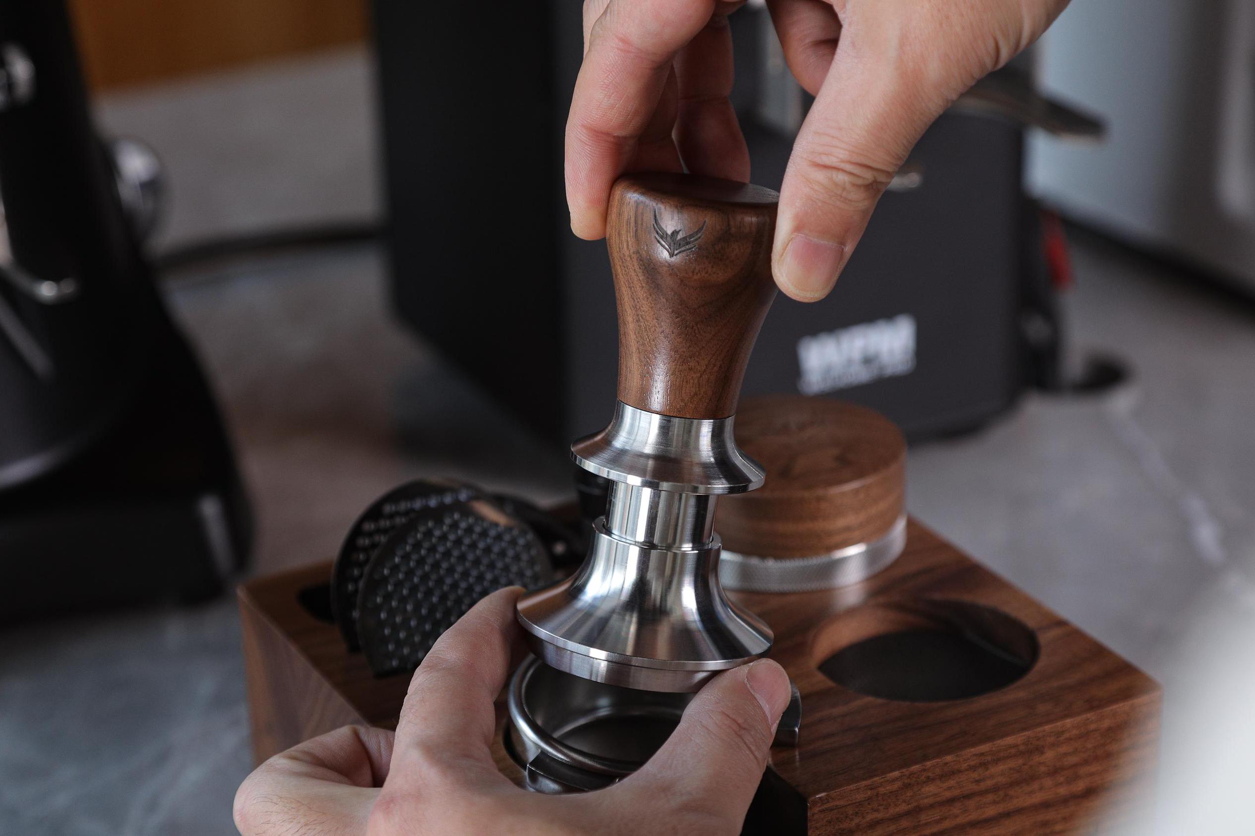 NOTSEK Sage Dosierring 54mm, Kaffee Dosiertrichter aus Aluminium, 54mm Dosing Funnel für Sage NOTSEK Sage Dosierring 54mm, Kaffee Dosiertrichter aus Aluminium, 54mm Dosing Funnel für Sage