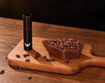 RDT Spray Bottle and Walnut Dosing Cup Set, 30g Coffee Bean Scoop, Single Dose