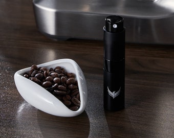 Coffee Bean Dosing Cup and RDT Spray Bottle Coffee Bar Accessories /Ceramic Measuring Bowl  / Single Dose Coffee Tray / Gift Box