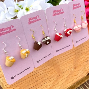 Cupcake earrings imagem 1