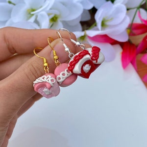 Mothers Day Cupcake earrings image 4
