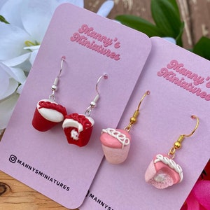 Mothers Day Cupcake earrings image 5