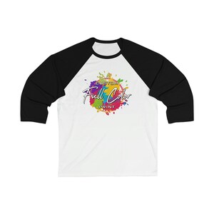 Unisex 34 Sleeve Baseball Tee - Custom DTG Gift for Birthday, Holiday, Mother and Father&#39;s Day. Team Players and Coach Designs