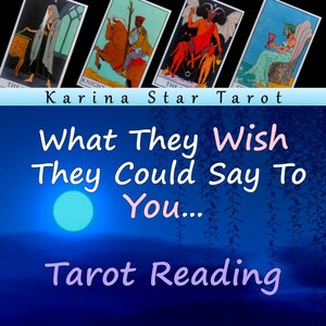Ce qu'ils aimeraient vous dire... Lecture de tarot