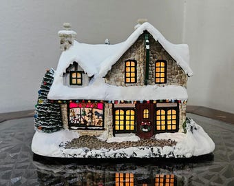 【美品】トーマスキンケード☆ホーソンビレッジ☆クリスマス　メイン　ストリート Amazon.co.jp: トーマス・キンケード Thomas Kinkade Wonderland