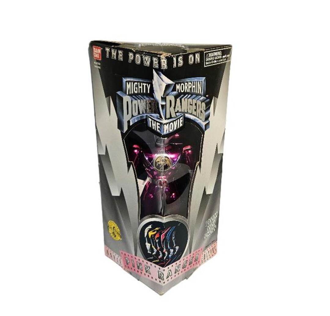 Mighty Morphin Power Rangers the Movie Pink Ranger Doll Metallic - Etsy