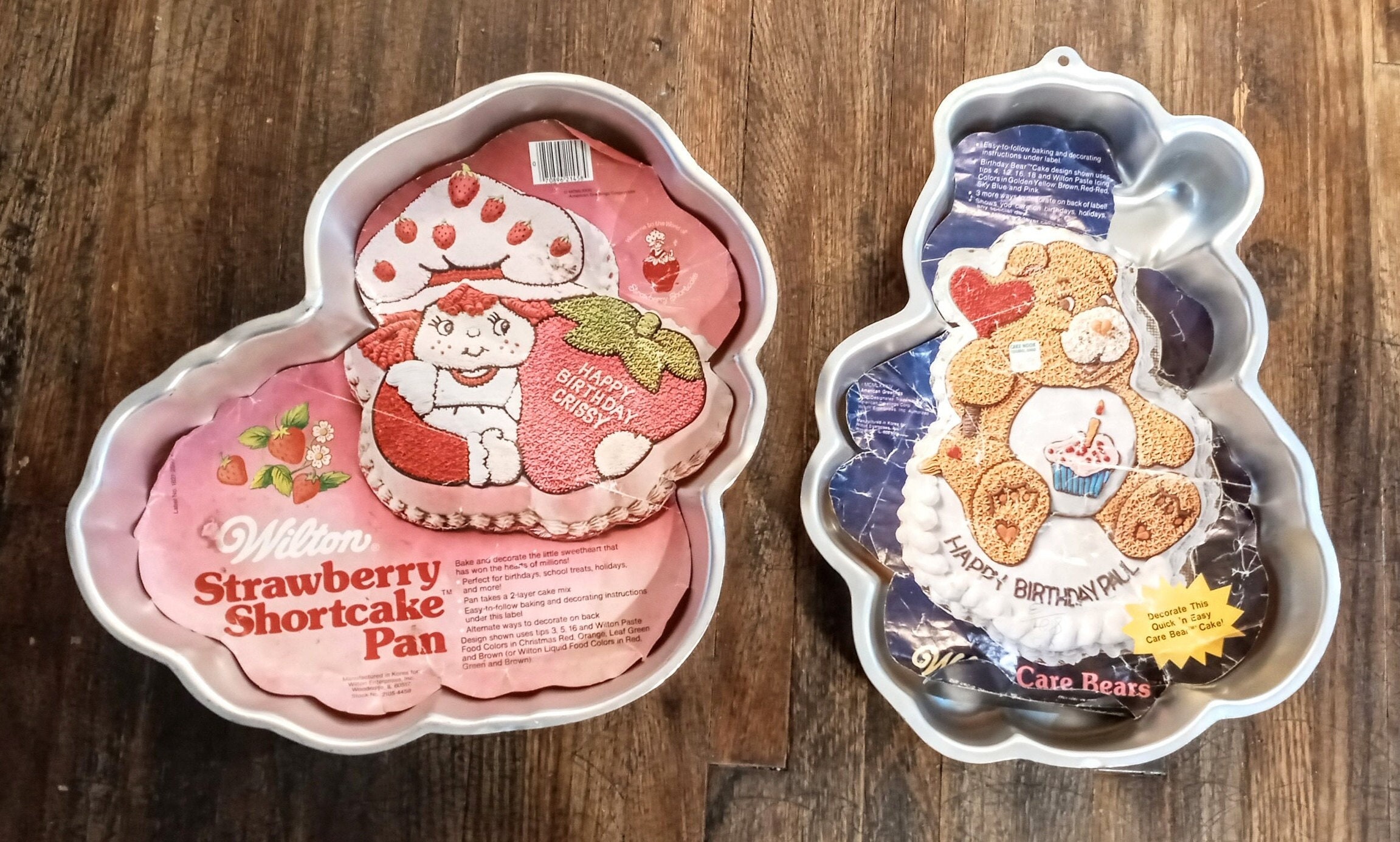 Vintage1985 Care Bear Cake Pan by Wilton W/ Original Packaging. 1980s  Cartoon Cake Pan/jello Mold. New, Unused, Vintage Condition. 