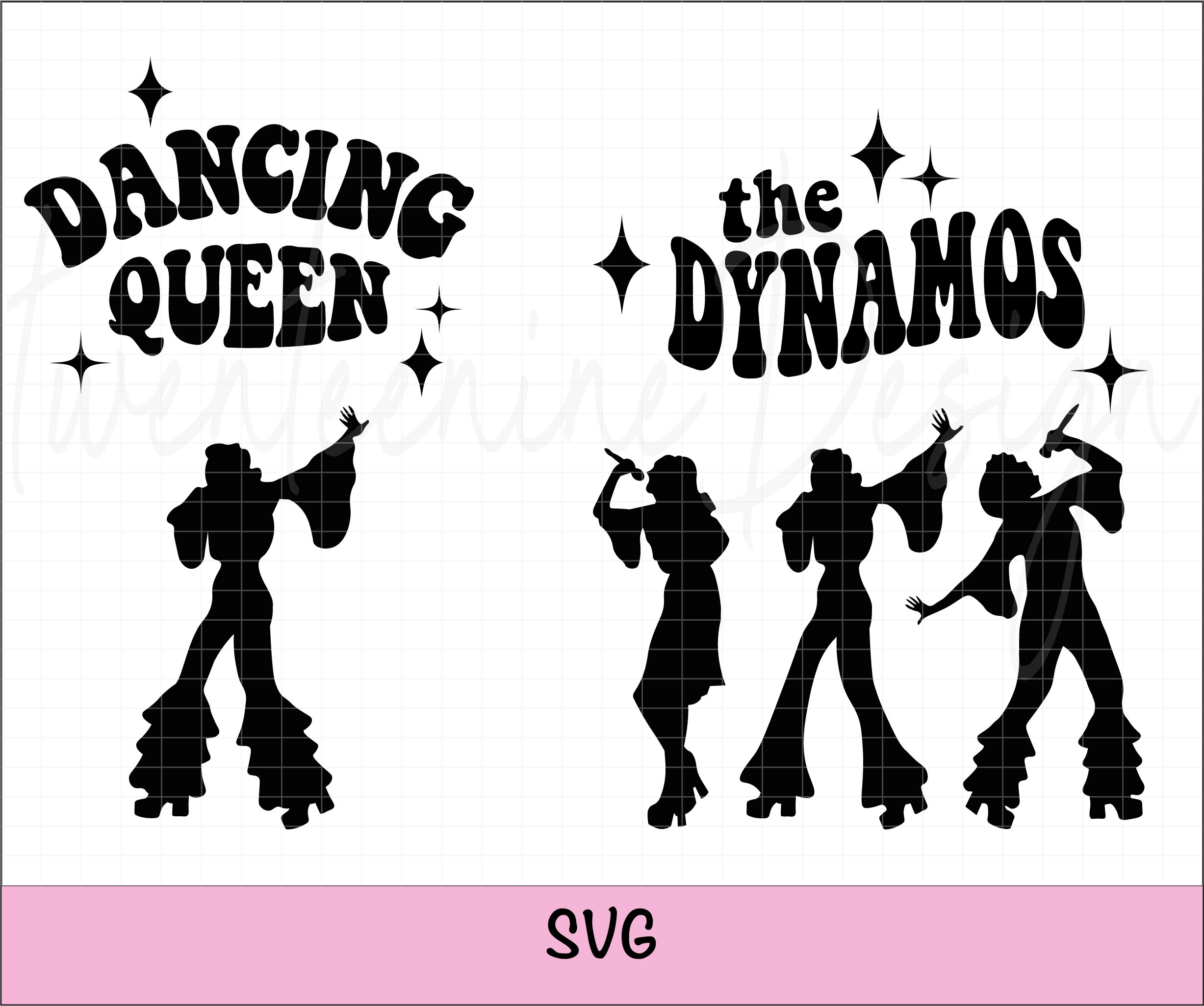 Dancing Queen SVG the Dynamos SVG Bride Mama Mia Bachelorette Party Dancing Queen SVG the Dynamos SVG Bride Mama Mia Bachelorette Party