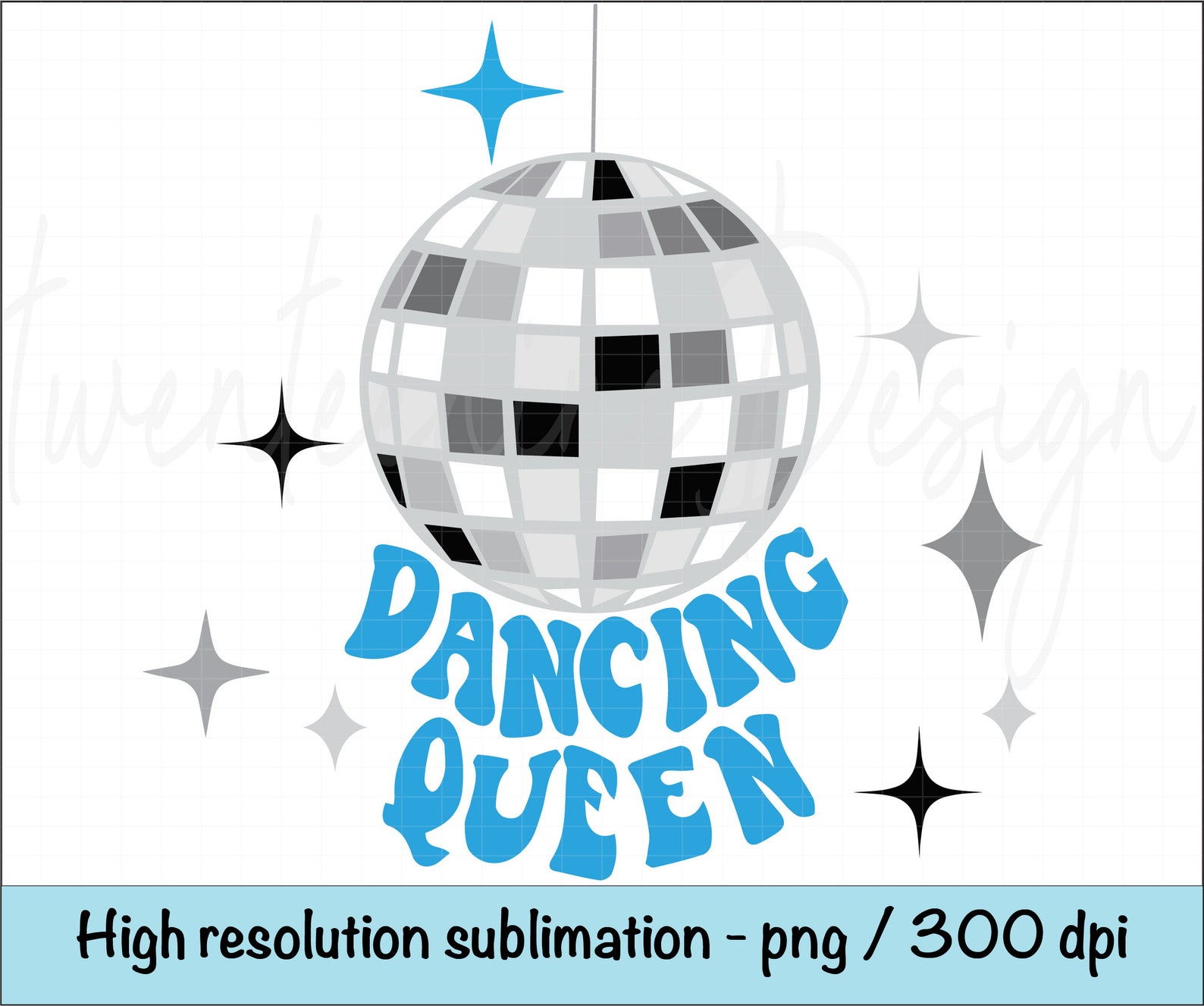Dancing Queen Disco PNG, Bachelorette Png, Disco Party Etsy UK