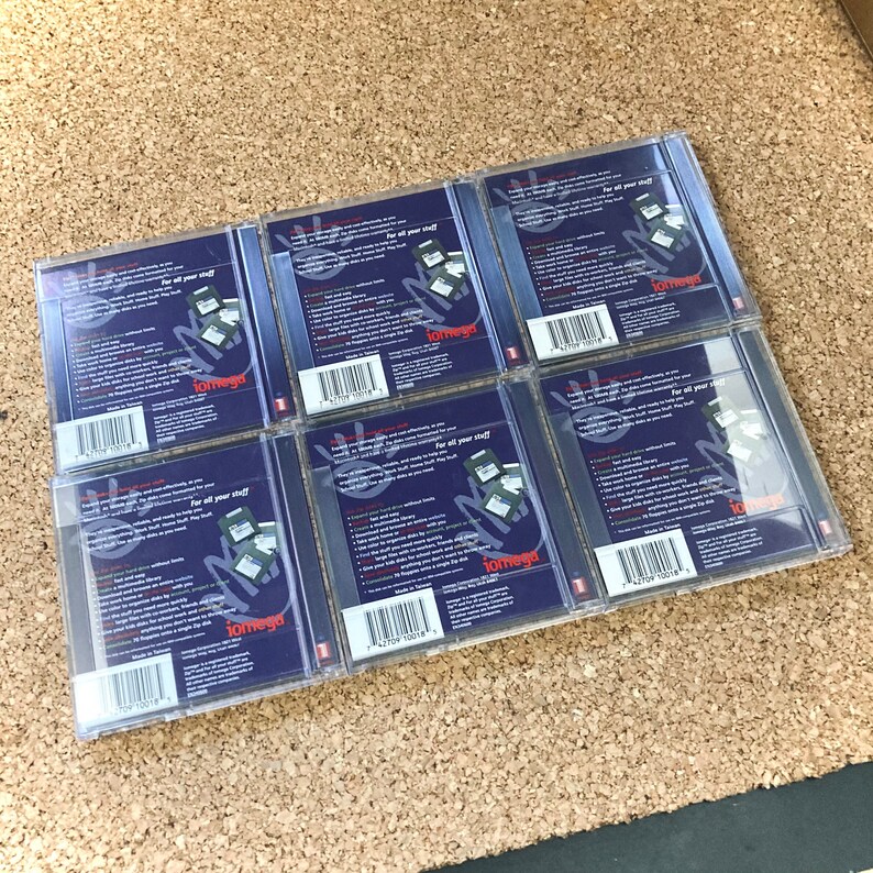 Iomega Zip 100 Disk Mac 6pack for Boss BR8 Digital Recorder Etsy