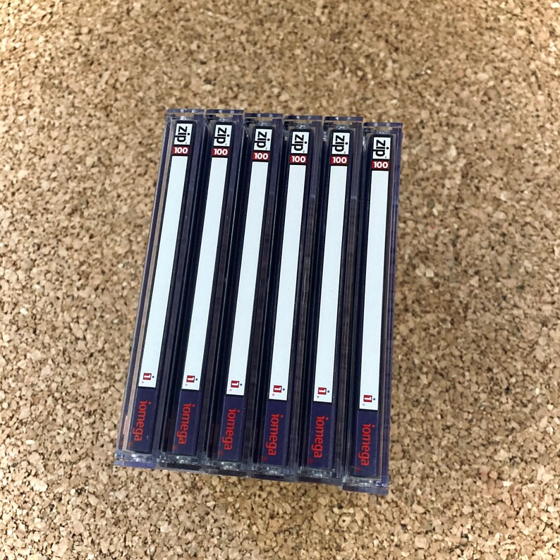 Iomega Zip 100 Disk Mac 6pack for Boss BR8 Digital Recorder Etsy