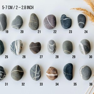 Protection stones, wishing stone, feng shui decor, serenity gift, good luck gift, viewing stones, Zen decorations, wish rocks, lucky stone image 5