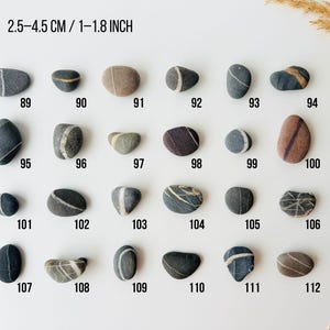 Protection stones, wishing stone, feng shui decor, serenity gift, good luck gift, viewing stones, Zen decorations, wish rocks, lucky stone image 7