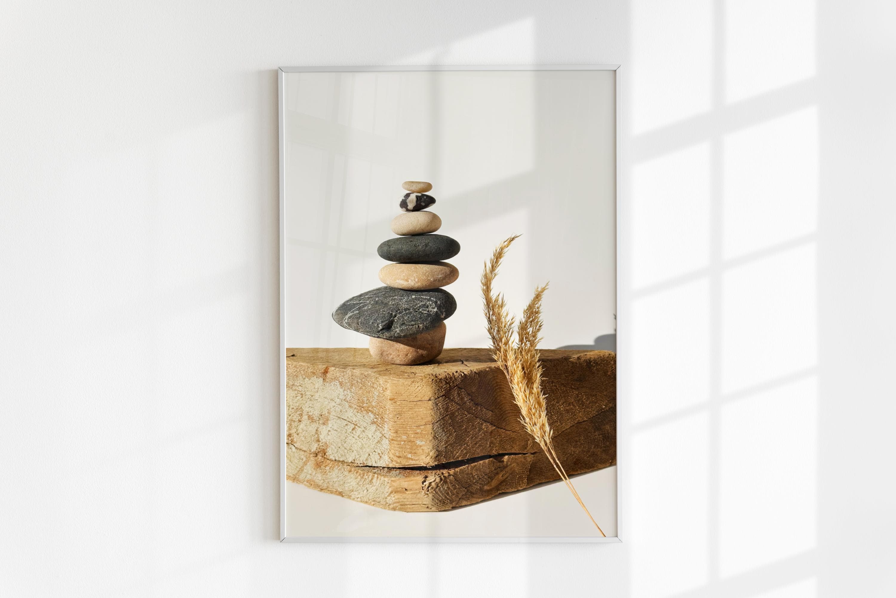 Japanese wall art, guest bathroom wall art, therapeutic room decor, airbnb decor, japandy decor, relaxing artwork, spa bathroom wall poster