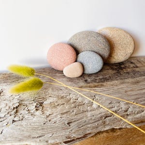 Grounding stones, stacking rocks, meditation gift for mindful living, cairns, mental health gifts, Zen decor, calm stone for balance image 10
