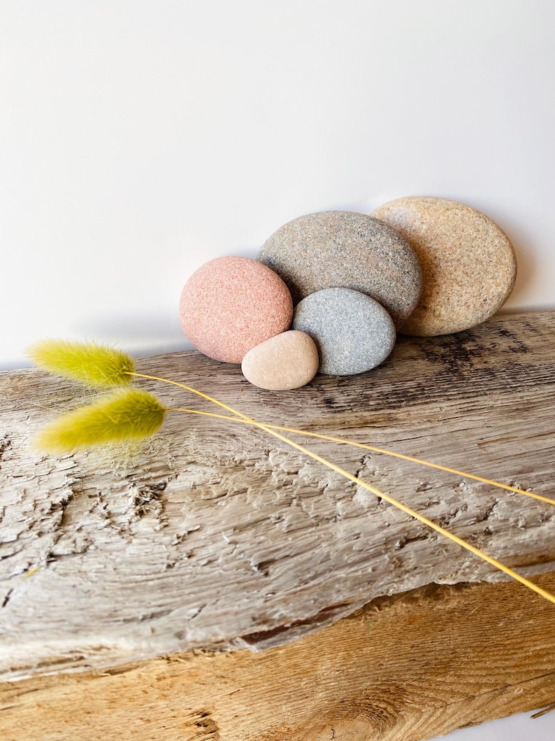 Grounding stones, stacking rocks, meditation gift for mindful living, cairns, mental health gifts, Zen decor, calm stone for balance image 10