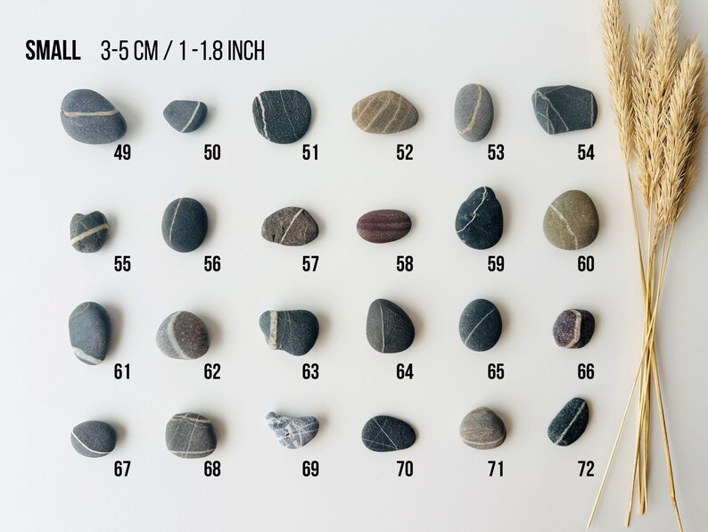 Protection stones, wishing stone, feng shui decor, serenity gift, good luck gift, viewing stones, Zen decorations, wish rocks, lucky stone image 6
