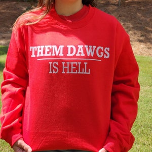 Them Dawgs Is Hell Red UGA National Championship Shirt – Lake and