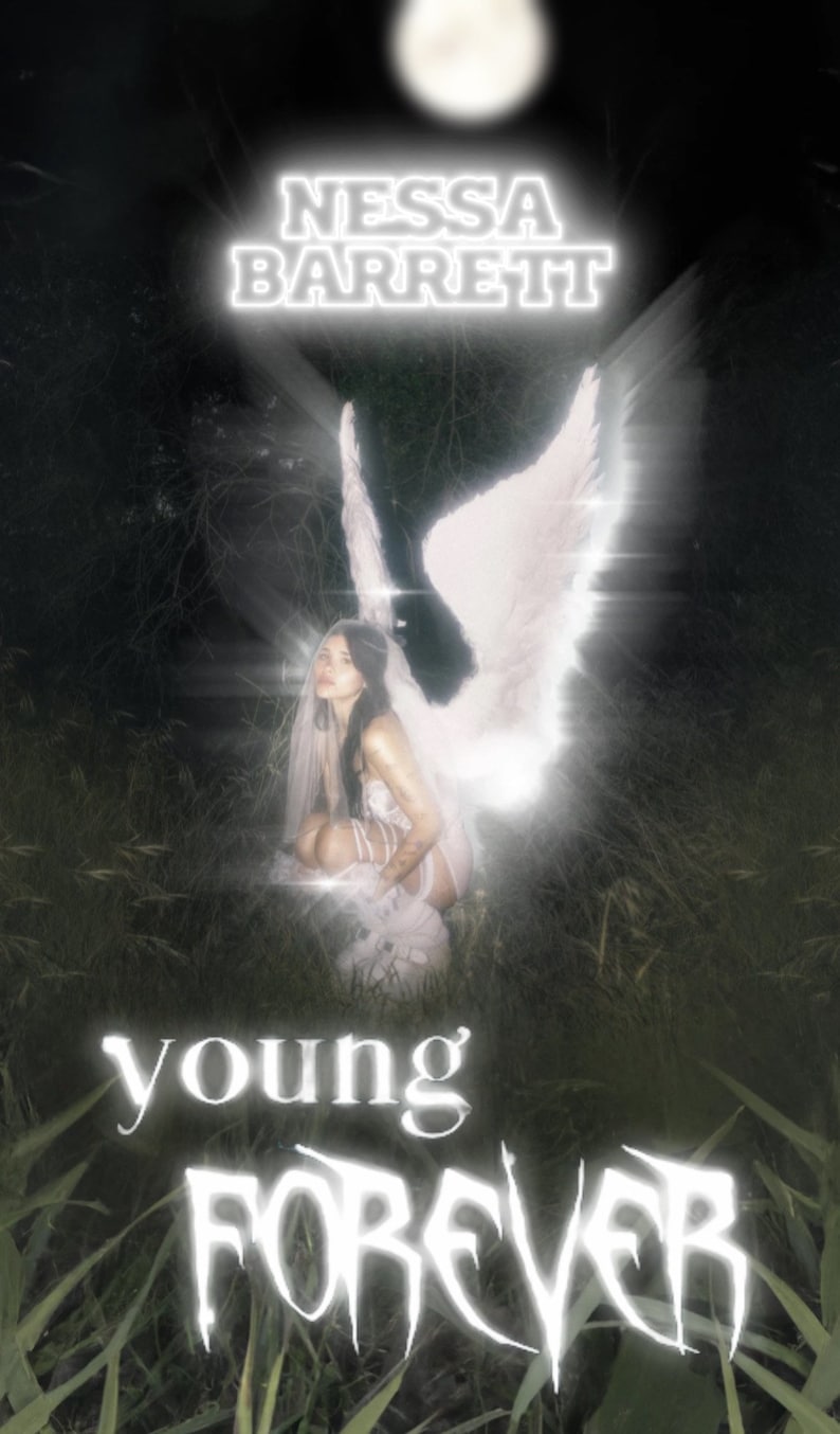 Nessa Barrett Young Forever Poster Etsy