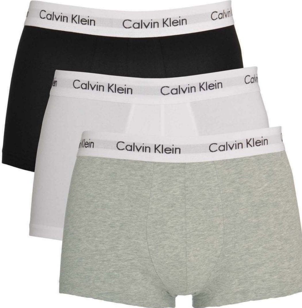 Calvin Klein Modern Cotton Thong Set Black/gray/white 