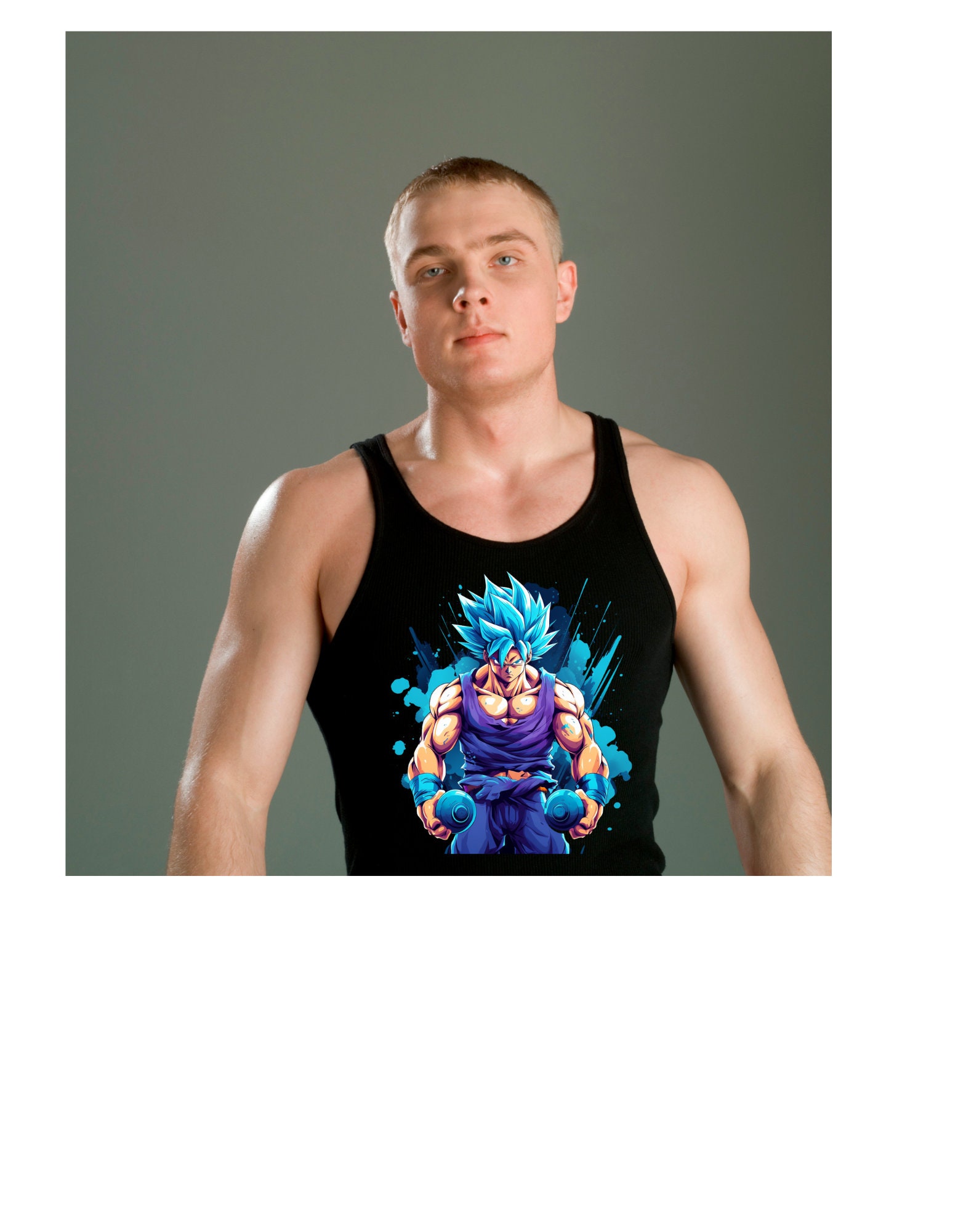 Sleeveless Dragon Ball Z Tank Top Forever 21 Tank Tops Anime Workout