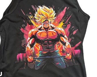 90年代 ドラゴンボールZ 悟空 スーパーサイヤ人 Tシャツ。ヴィンテージ