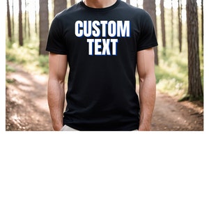 Custom T-shirt, Tees, Mens customized T-shirt