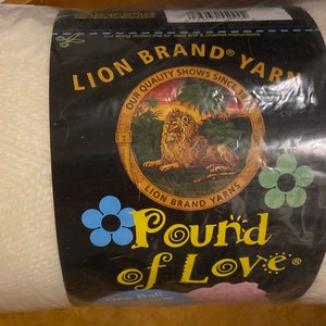 Lion Brand Yarn 550-127P Pound of Love Yarn, Cinnabar 1020yd
