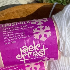 Vintage Jack Frost Frost-Glo White Mist