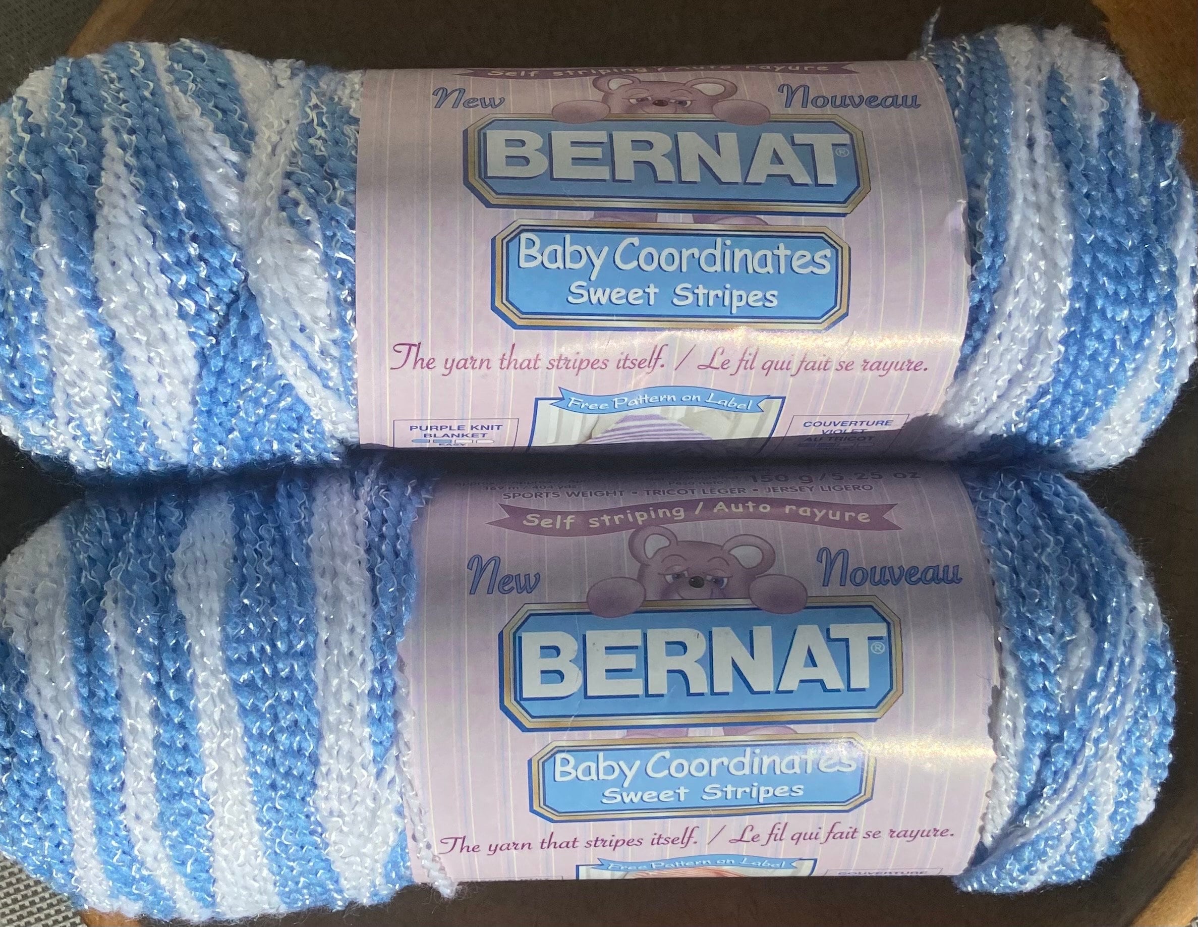 Bernat Baby Coordinates Sweet Stripes Etsy