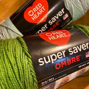Red Heart Super Saver Ombre