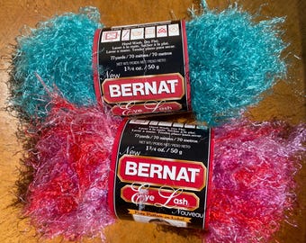 Bernat Eye Lash yarn