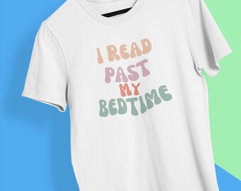I Read Past My Bedtime Unisex Soft-Style T-Shirt