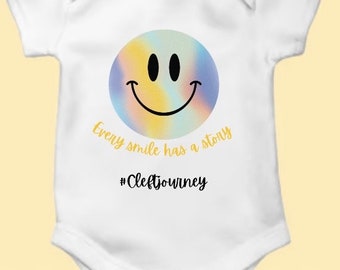 Cleft baby onesie