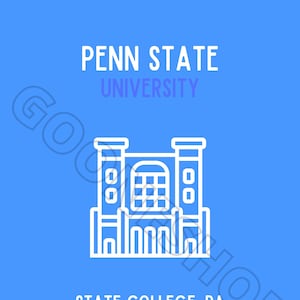 Carteles de la Universidad Estatal de Pensilvania