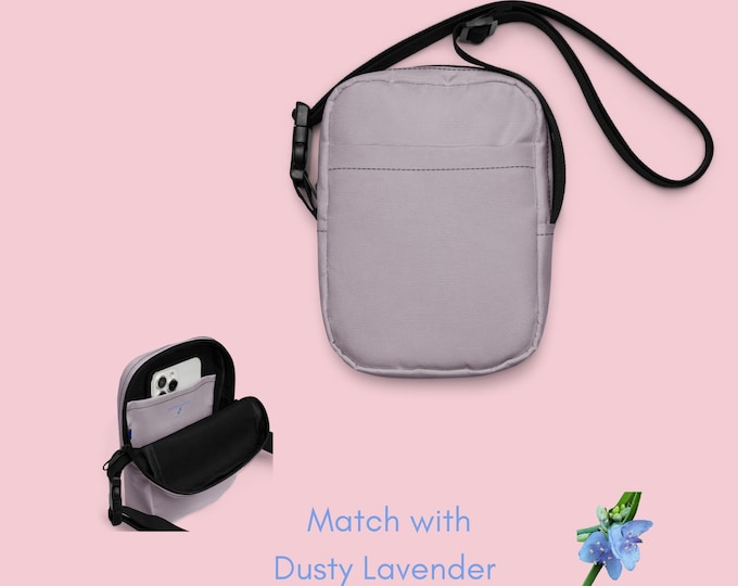 Dusty Lavender Crossbody Purse for Girls | Casual Everyday Style